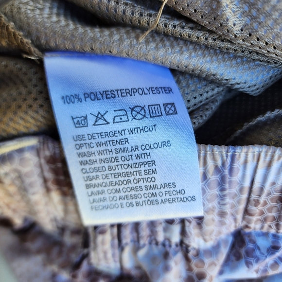 DAILY SPORT XDS Skort Skirt Shorts Golf Tennis Black Purple Zipper Pockets Sz 6 - Picture 12 of 12